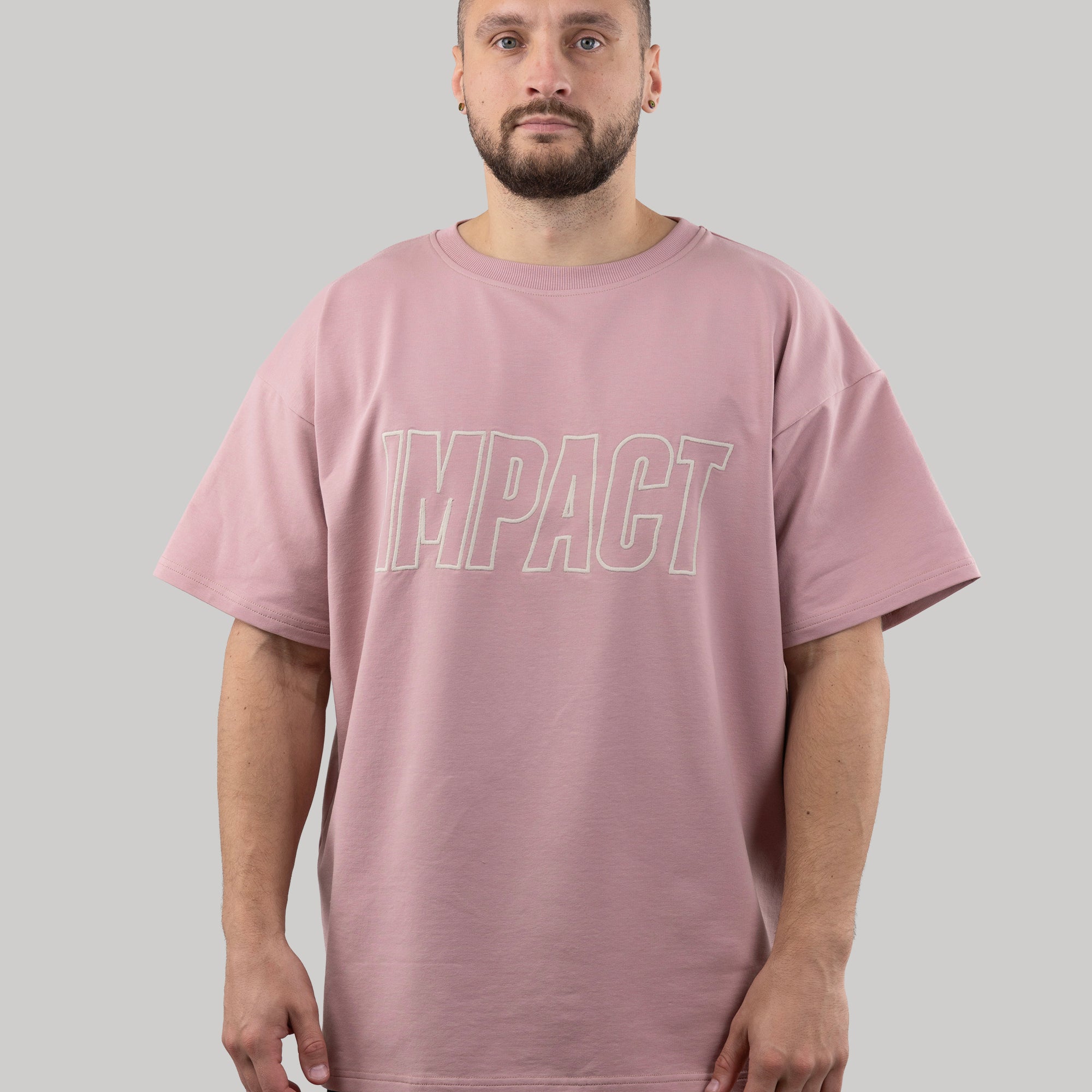 Oversize Basic T-Shirt "Impact" For Men