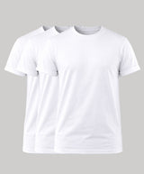 Set of 3 Basic T-shirts with cuffs