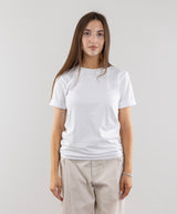 Basic T-shirt with cuffs, T-Shirt for Women