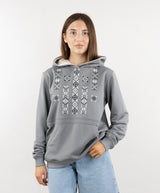 Hoodie "Folk", casual hoodie Ukrainian vyshyvanka style for women