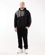 Hoodie "Vyshyvanka" and Pants With Cuffs For Men