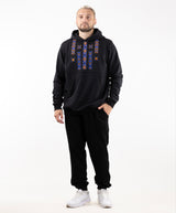 Hoodie "Folk" and Pants With Cuffs For Men