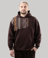 Hoodie "Vyshyvanka", Casual Hoodie With Ukrainian Embroidery For Men