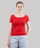 Deep Neckline T-shirt, T-Shirt for Women