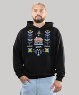 Hoodie “Home”, Embroidered Hoodie For Men