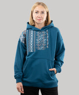 Hoodie "Vyshyvanka", Casual Hoodie With Ukrainian Embroidery For Women