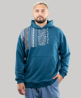 Hoodie "Vyshyvanka", Casual Hoodie With Ukrainian Embroidery For Men
