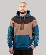 Hoodie "Dnipro", Casual Hoodie With Ukrainian Embroidery For Men
