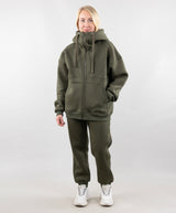 Zip-Up Hoodie "Introvert" and Sweatpants For Women