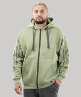 Oversize Zip Hoodie "Ethno"