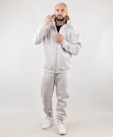 Zip-Up Hoodie "Introvert" and Sweatpants For Men