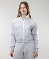 Zip Sweatshirt "Vibe", Warm Casual Sweatshirt For Women