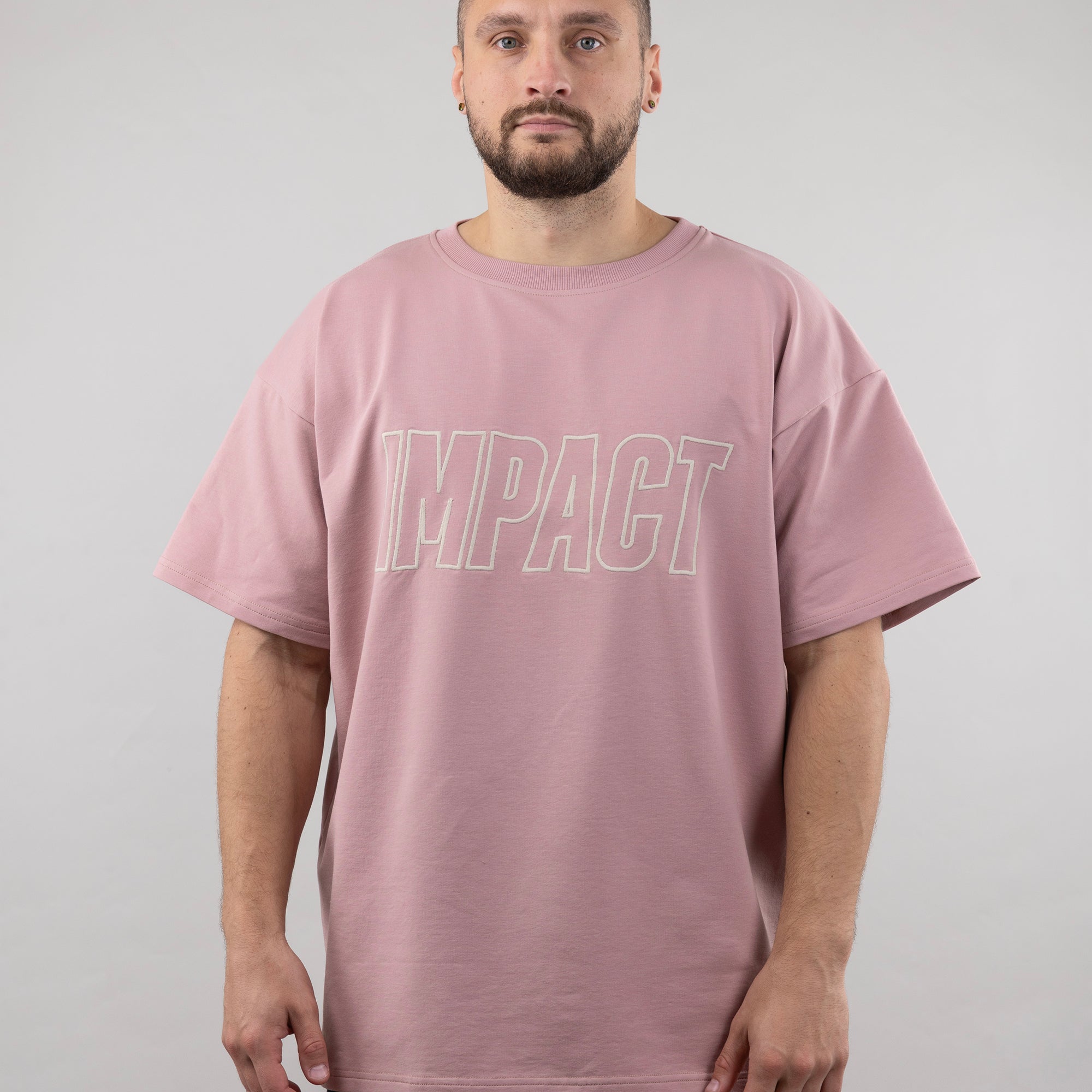 Oversize Basic T-Shirt "Impact" For Men
