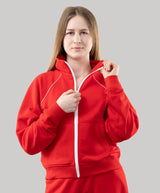 Zip Sweatshirt "Vibe", Casual Sweatshirt For Women