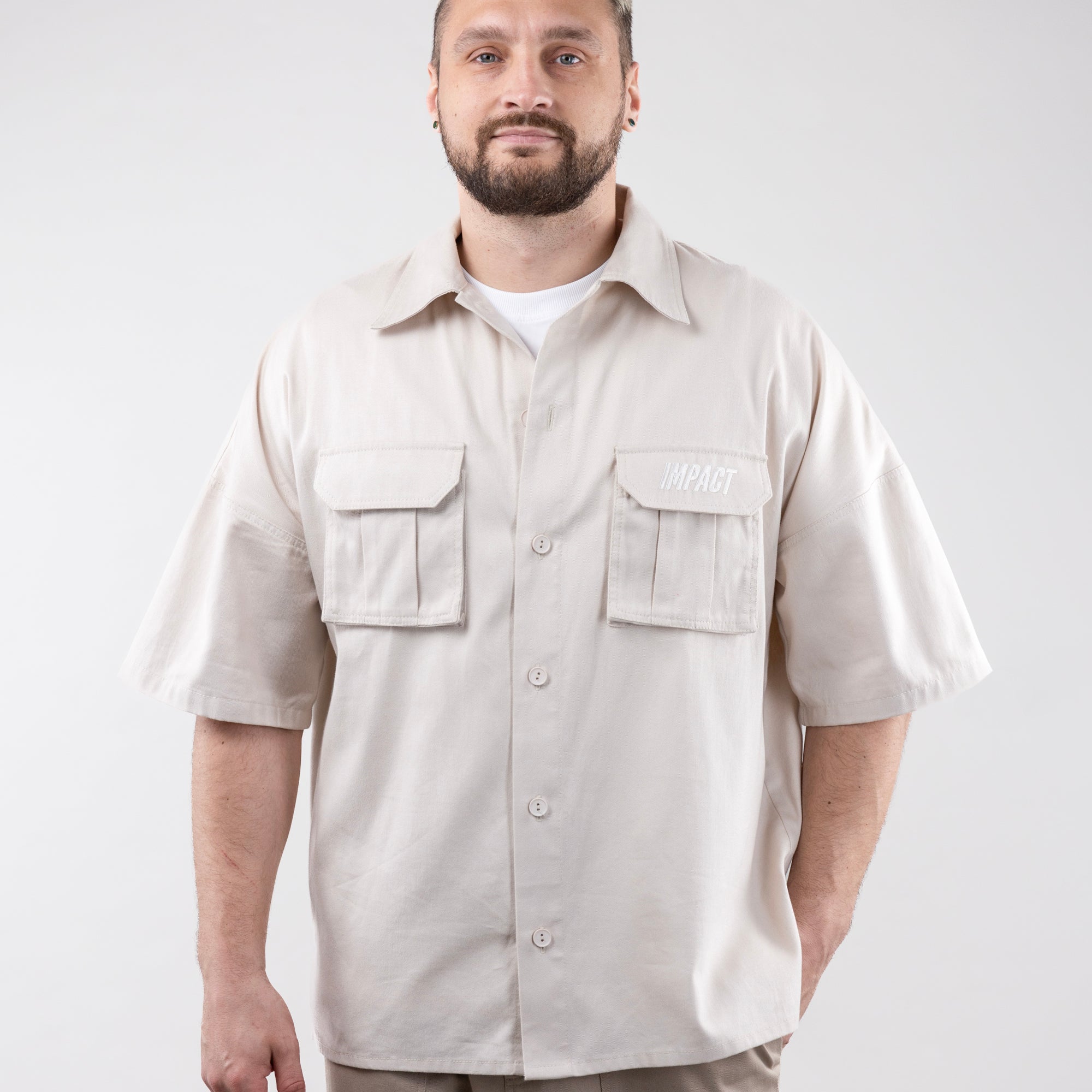 Short Sleeved Shirt, Oversize Shirt