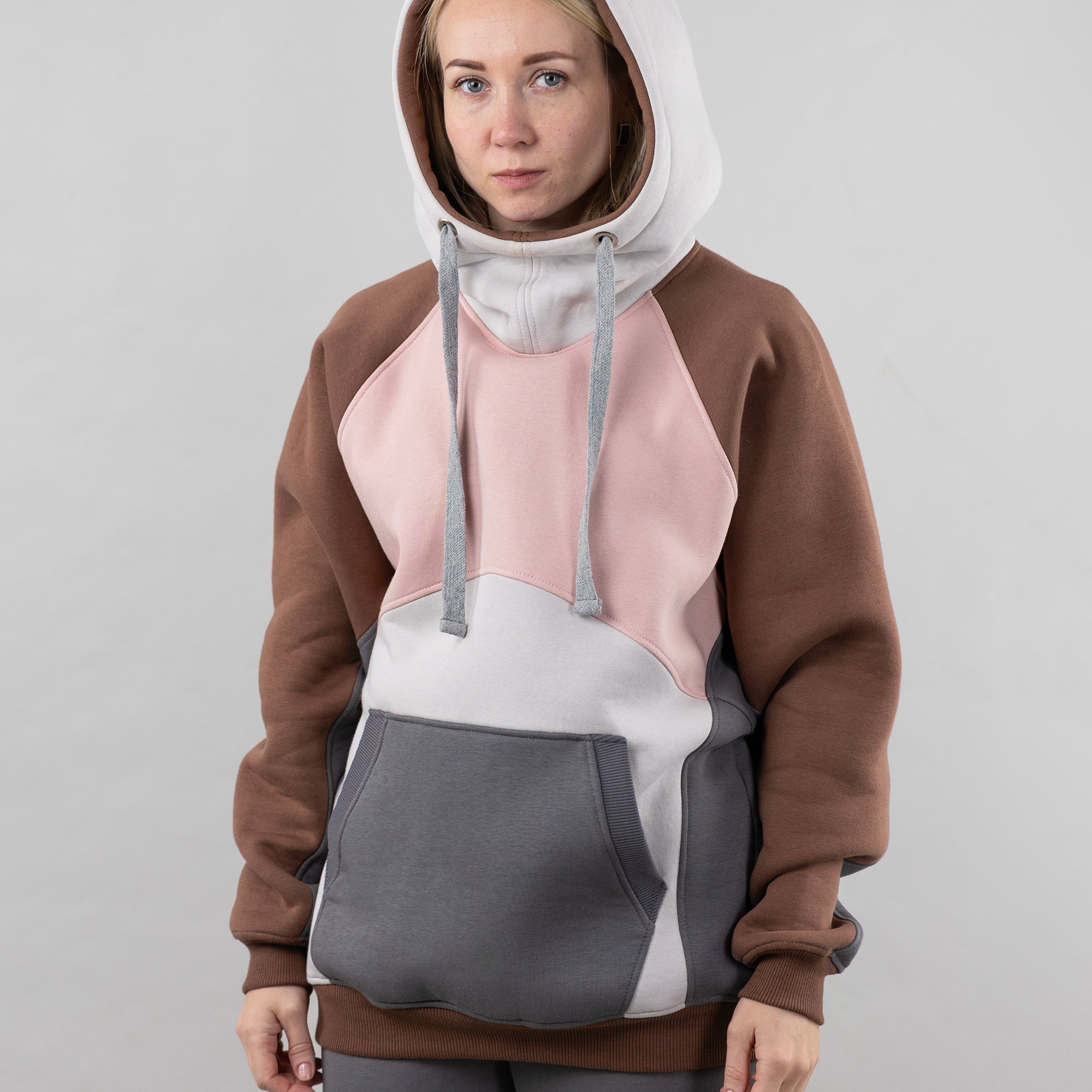 Hoodie "Umka", warm oversize hoodie for women