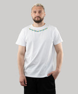 Embroidered T-Shirt "Necklace", T-Shirt For Men